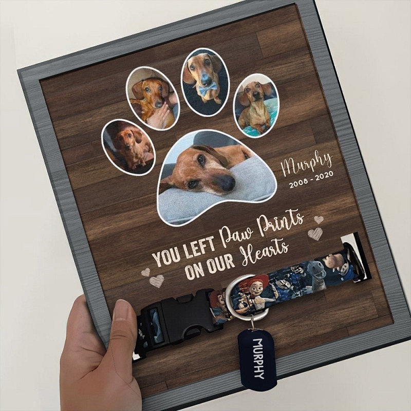 犬 猫 ペット 名入れ 写真入れ フレーム 木製