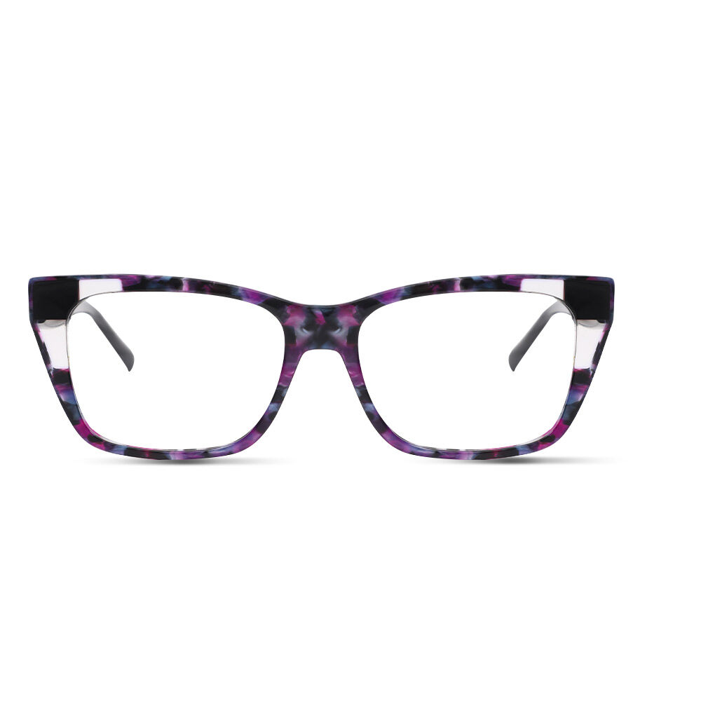 Wenis Square Purple Glasses
