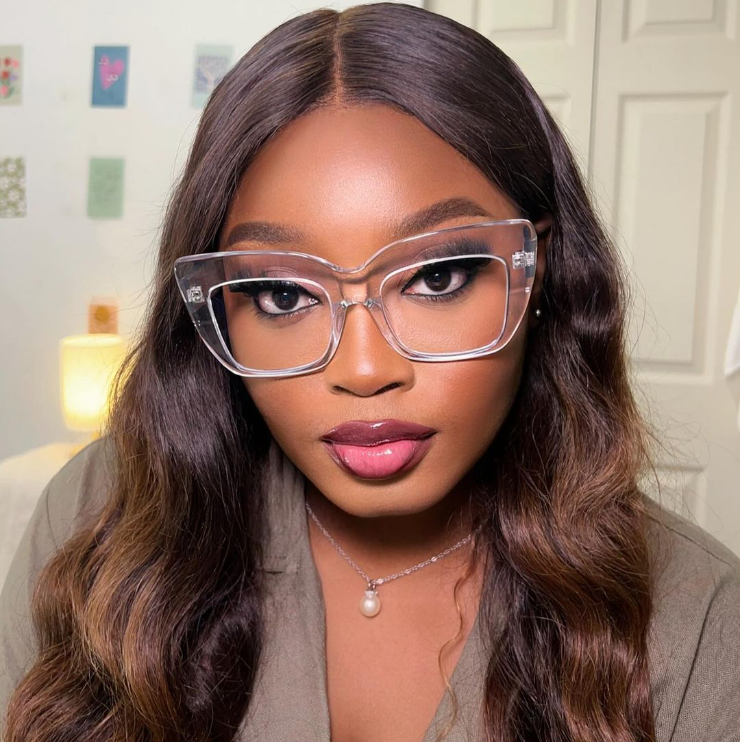 Beaufort Cat Eye Clear Glasses