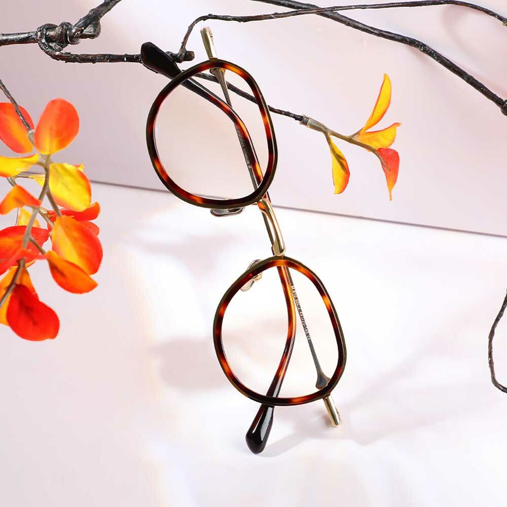 Occhiali da Vista Heloise Rotondo Tartarugato