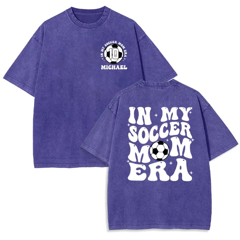 Personalisierte gewaschenes T-Shirt Design Attraktives Geschenk für Sportliebhaber