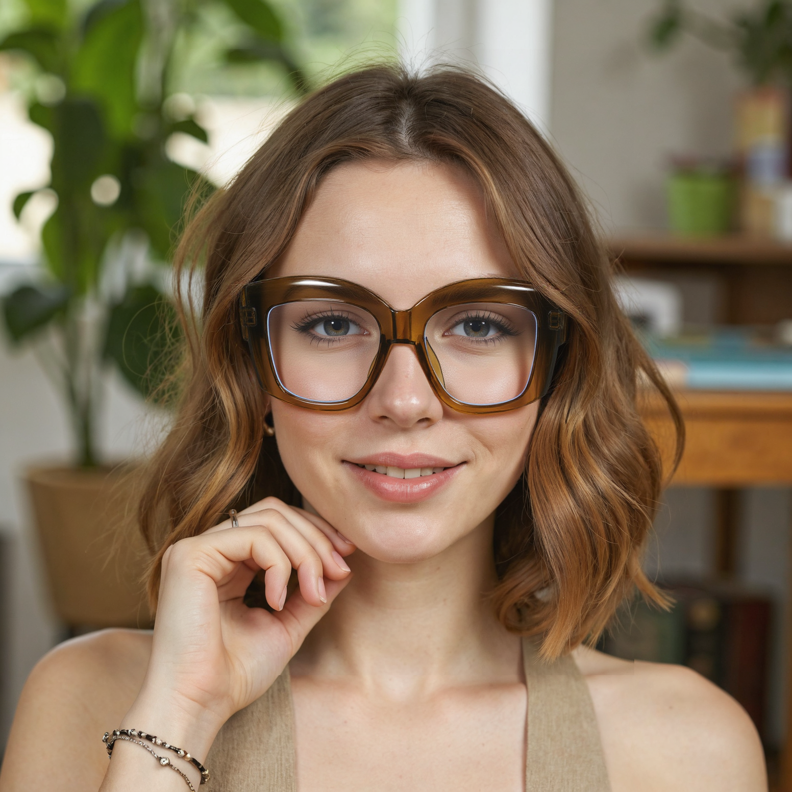 Occhiali da Vista Baro Ovale Verde