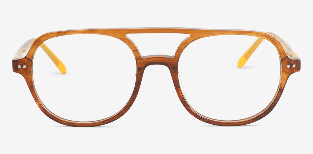 Earthy Gafas Aviador Marrones
