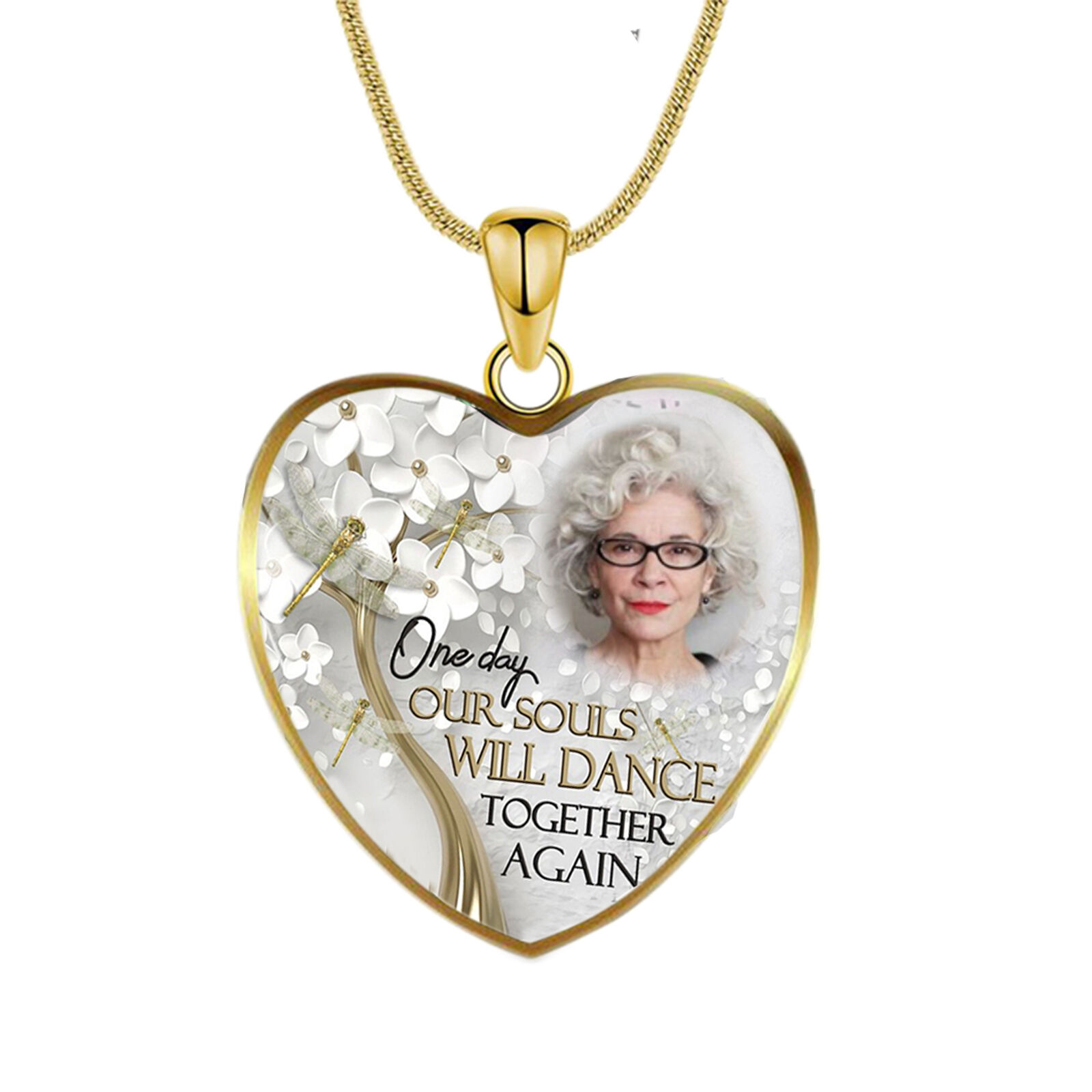 "One Day Our Souls Will Dance" Collana Personalizzata