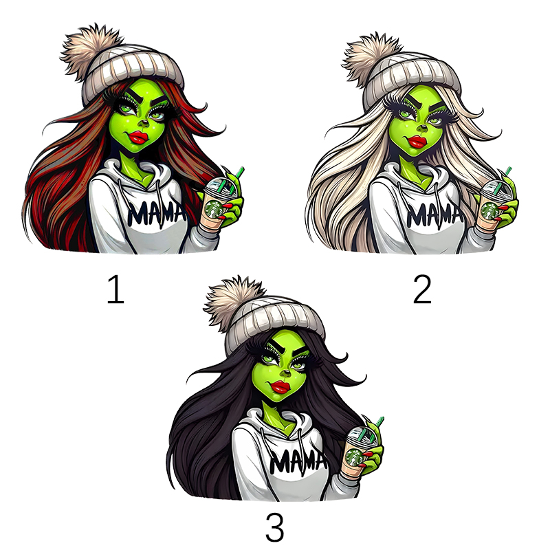 Personalized Sweatshirt Mama Custom Kid Names Cute Pattern Design Perfect Christmas Gift for Mom