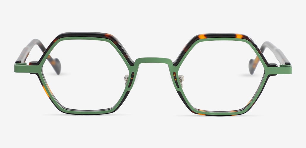 Fergal Green Geometric Glasses